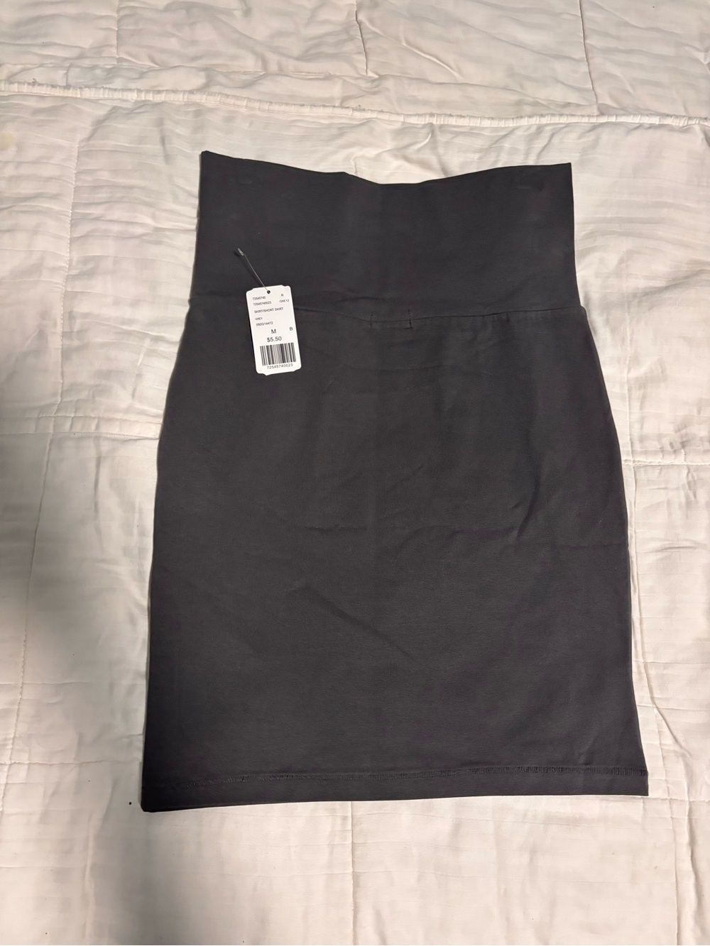 Forever 21 Dark Gray High-Waist Pencil Skirt